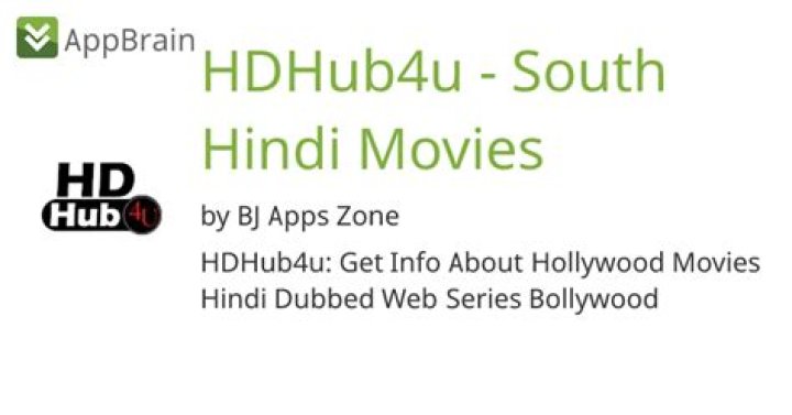 HDHub4U South: The Ultimate Destination for High-Quality Entertainment