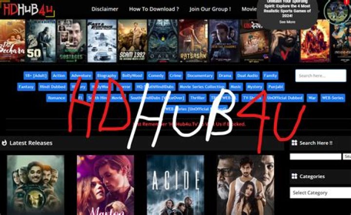 HDHub4U.ST: The Ultimate Guide to Accessing High-Quality Movies and TV Shows