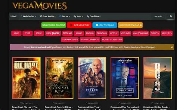 Vegamovies.si: Your Ultimate Destination for Streaming Movies Online