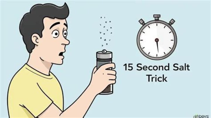 What is the 15 Second Salt Trick? Unlock the Secrets to Better Health and Everyday Solutions